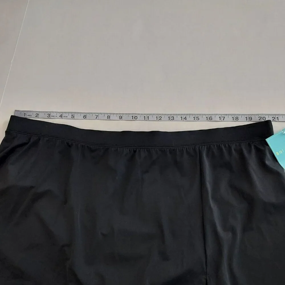 Bal Harbour Tummy Control Black Swim Skirtini Size 2X - Picture 4 of 6